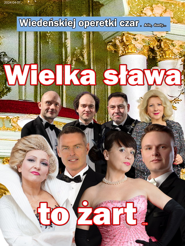 Wielka sława to żart Krzysztof Pałasz 509 414 666 Agencja koncertowa www.bilety.palasz.pl